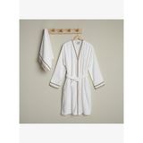 Linens Vesso Bambu M/L Bornoz Seti Ekru