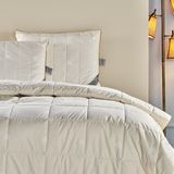 Linens Wooly Yün Çift Kişilik Yorgan 195 x 215 cm - Krem