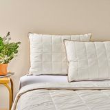 Linens Wooly Yün Yastık Standart - 50 x 70 cm - Beyaz