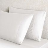 Linens X TENCEL™ Lyocell 2'li Standart Yastık Kılıfı Seti Beyaz - 50 x 70 cm