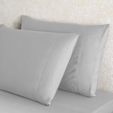 Linens x Tencel™ Lyocell 2'li Standart Yastık Kılıfı Seti Gri