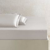Linens X TENCEL™ Lyocell Süperking Lastikli Çarşaf Bej
