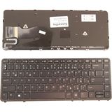 LineOn Hp Zbook 14 Mobile Workstation Klavye Tuş Takımı Işıklı Siyah Türkçe