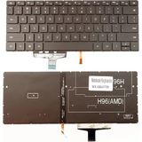 LineOn Huawei Matebook 13 VLT-W50 Notebook Klavye (Us) Işıklı - Dahili Klavye