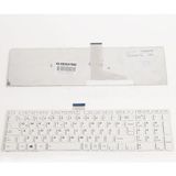LineOn Toshiba Satellite C70-A-00G Notebook Klavye Beyaz Çerçeveli