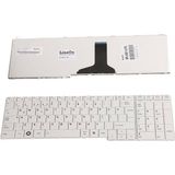 LineOn Toshiba Satellite L750-1PC Notebook Klavye Beyaz - Dahili Klavye