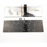 LineOn Toshiba Satellite M50-A-11J Klavye Siyah Işıklı