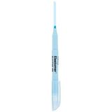 Lineplus Fosforlu Kalem Mavi Pastel Renk 4mm Kesik Uçlu Esnek Kullanım İçin