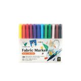 Lineplus Tekstil Kumaş Kalemi Markörü 12 Li Keçeli Kalem Fabric Marker Tekstil Markörü 12 Renk 1 Paket