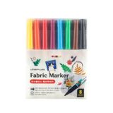 Lineplus Tekstil Kumaş Kalemi Markörü 8 Li Keçeli Kalem Fabric Marker Tekstil Markörü 8 Renk 1 Paket