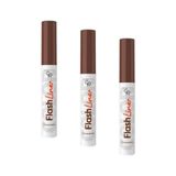 Liner Colored Eyeliner - 111 Chocolate - Renkli Likit Eyeliner (3 Paketi)