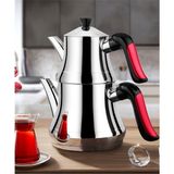 Lines Naz Çaydanlık Kristal Kulp Miniboy TS-L3031-S - Siyah - tek