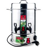 Lines Yonca Çay Otomatı Elektrikli Semaver - 80 Bardak - Beyaz