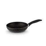 Lines Yonca Desensiz Kulp Granit Tava Siyah - 18 Cm