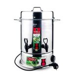 Lines Yonca Elektrikli Semaver Çelik Çay Otomatı - 80 Bardak