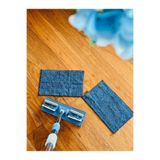 Linex Gri Renk Mandallı Mop, Mikrofiber Paspas, Hediye Paspaslı