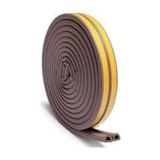 Linex Kalın Kapı Pencere İzolasyon Bandı Fitili 25x2=50 Metre Kahverengi Kendinden Yapışkanlı