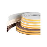 Linex Kauçuk Izolasyon Kapı - Pencere Fitili/bandı Beyaz ve Kahverengi ( Metre Seçenekli ) - 24m x 2 = 48 m