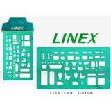 Linex Sıhhi Tesisat Şablonu 1/100 1233S