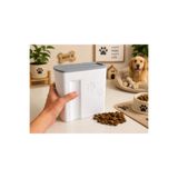 Linia Home Kedi Mama Saklama Kabı Kedi Maması Köpek Maması Saklama Kutusu Hava Geçirmez Kapaklı