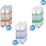 Linio Su Arıtma Cihazı Premium Inline Ön Filtre Set 10 Takım