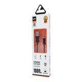 Link K558 Strong Micro Usb 2.4a 1000 mm Şarj Senkronizasyon Kablosu AFSE041