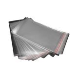 Linka 15 cm x 25 cm Şeffaf Bantlı Jelatin Yapışkanlı Poşet 500 'lü