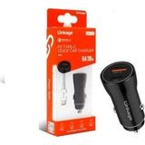 Linkage 38W/6A Araç Çakmaklık Hızlı Şarj Aleti Type-C Ve Usb Girişli Type-C To Type-C Kablo