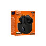 Linkage LKB-40 TWS Kablosuz Kulaklık, Bluetooth 5.4, Dijital Şarj Göstergeli, iOS ve Android Uyumlu Siyah