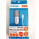 Linkage LKC-05 2.1A 10 W 2xUSB 1 m Şarj Kablosu
