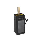 Linkage LKP-47 50000mAh Solar Powerbank | Güneş Enerjili Taşınabilir Şarj Aleti | Ekranlı, Çoklu Giriş & Çıkışlı, Işıklı
