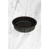 LinkaHome 26 Cm Döküm Lüx Granit Kek Kalıbı Siyah