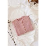 Links Triko Hırka 1-8 Yaş Pudra Pembe