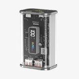 Linktech C122 Strong 22.5W PD 10000 mAh Sarı LED Ekranlı Powerbank