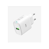Linktech C302 Strong 12W Lightning Kablolu Hızlı Şarj Adaptörü Beyaz