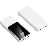 Linktech EF95 18000 Mah 22.5W Hızlı Ekranlı Powerbank - Beyaz