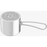 Linktech Ekstra Bass Bluetooth Hoparlör - Gümüş - Linktech Bm6 Mini Taşınabilir Kablosuz Hoparlör