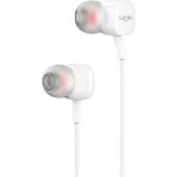 Linktech H15 Mikrofonlu Beyaz Kulak İçi Kablolu Kulaklık