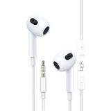 Linktech H308 Stereo Mikrofonlu 3.5Mm Kablolu Kulaklik Beyaz