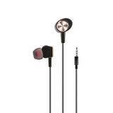 Linktech H315 Stereo Kulak Içi Kablolu Kulaklık 3.5mm - Siyah