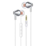 Linktech H71 Ekstra Bass 3.5mm Kulak Içi Kablolu Kulaklık - Beyaz