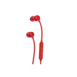 Linktech H73 Kulak İçi Kablolu Kulaklık, Mikrofon, Stereo Ses, Kırmızı
