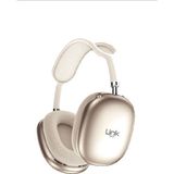 Linktech HP10 Kulak Üstü Kablosuz Bluetooth Kulaklık - Gold