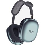 Linktech HP10 Kulak Üstü Kablosuz Bluetooth Kulaklık - Mavi