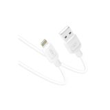 Linktech K449 Usb-A To Lightning Şarj Kablosu 1Mt 2.4A Beyaz