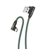 Linktech K592 3A 1.5 mt Safe Micro Usb 90 Derece Data/Şarj Kablosu