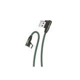 Linktech K594 Safe Type-c Usb 90 Derece Gamer Oyuncu Şarj Kablosu