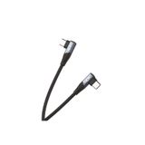 Linktech K595 Safe 60W 1.5 m Type-C-Type-C 90 Derece Data Şarj Kablosu