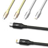 Linktech K599 Type-C To Lightning 3A 1 m Örgü Metal Başlı Şarj ve Data Kablosu