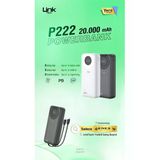 Linktech Link Tech P222 20000 mah 225,5w beyaz renk powerbank
